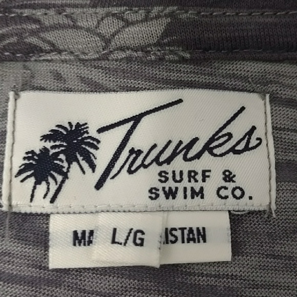 Trunks Surf and Swim Co Men's David Pineapple Polo - Picture 4 of 6